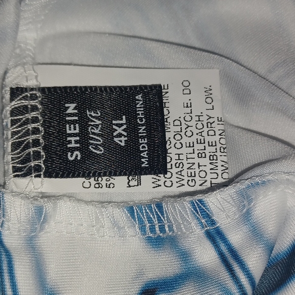 SHEIN SIZE 4 Tie Summer Crop top - Picture 7 of 7